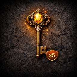 5 x Reward Crate Key